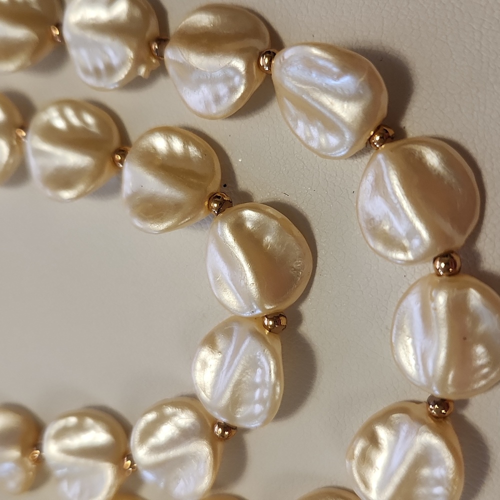 Faux Pearl vintage Strand - Picture 2 of 3